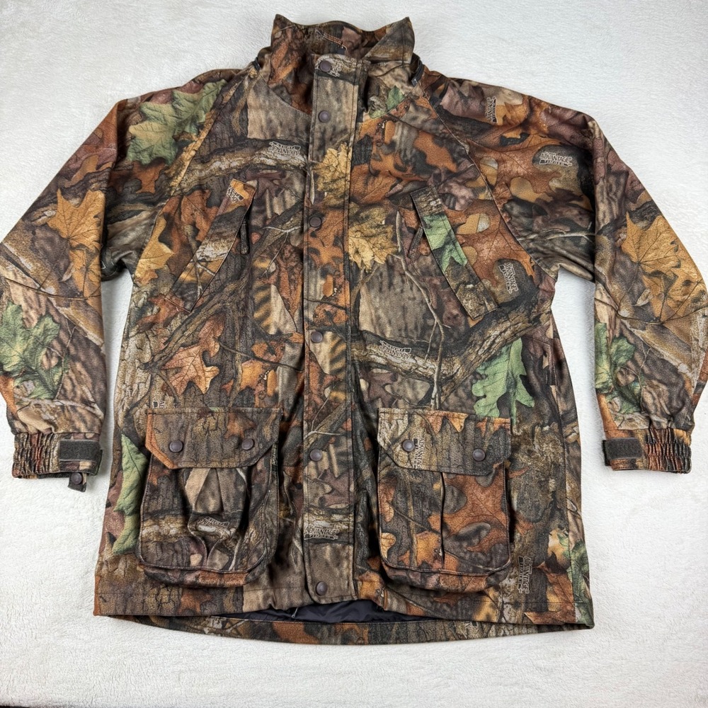 Cabelas For Kids Camouflage‎ Hunting Jacket XL Reg Advantage All Season
